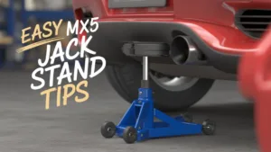 MX5 sur chandelles