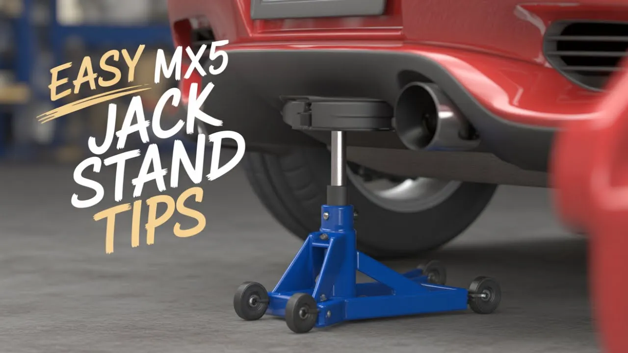 MX5 sur chandelles
