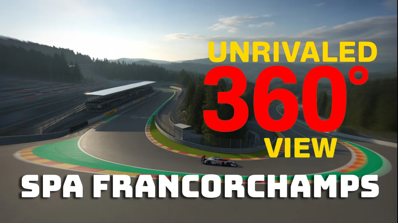 VIVEZ le Circuit de Spa Francorchamps en 360°